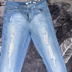 Mid rise jeans